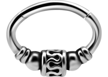 SS 316 HINGED SEPTUM & DAITH CLICKERS 1,2x6mm mod.12