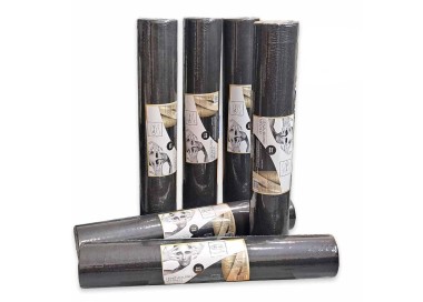 6 Rotoli di Lenzuolino TNT+PLP Nero per Lettino - 60cm x 70mt. ro.ial