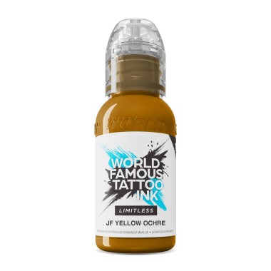 JF YELLOW OCHRE - World Famous Limitless - 30ml - Colore Tattoo REACH
