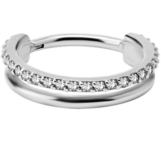 SS 316 DOUBLE CLICKER SET with Jewels