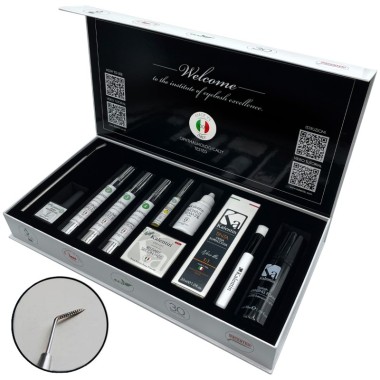 KIT MADE IN ITALY con Genie laminazione-tinta ciglia (30 applicazioni) - KALENTIN 2