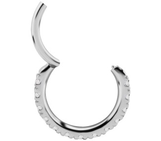 SS 316 HINGED RING SET with Jewels