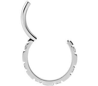 SS 316 HINGED RING SET with Jewels