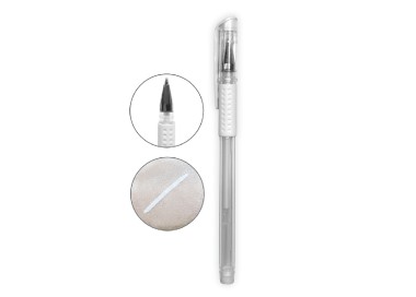 Penna Bianca PRO BROW ad Inchiostro Lavabile per Pelle pro brow