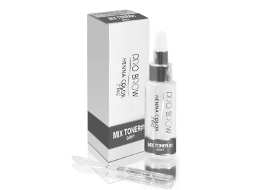 GREY - Henna Color Plus PRO BROW MIX TONER-1 - 10 gr. pro brow