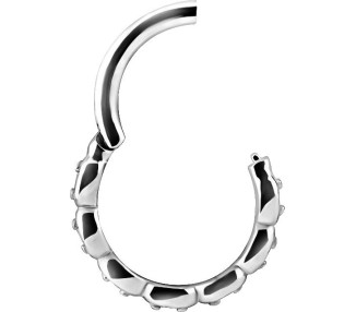 SS 316 HINGED RING SET with Jewels