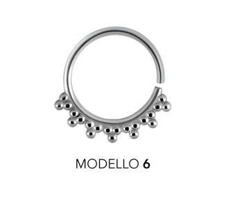 SS 316 FANCY NOSE RINGS