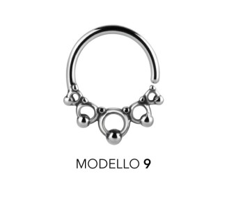 SS 316 FANCY NOSE RINGS