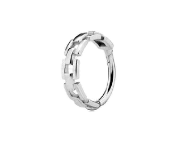 SS 316 HINGED RING (CHAIN STYLE) 1,2x12mm SS 316 HINGED RING (CHAIN STYLE) 1,2x12mm