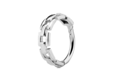 SS 316 HINGED RING (CHAIN STYLE) 1,2x12mm