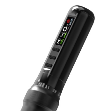 Kwadron VELURE - Corsa Regolabile (2.0 - 3.5 mm) - Dermografo Wireless PMU Pen - Nero 2