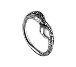 SS 316 HINGED RING (SNAKE) 1,2x12mm