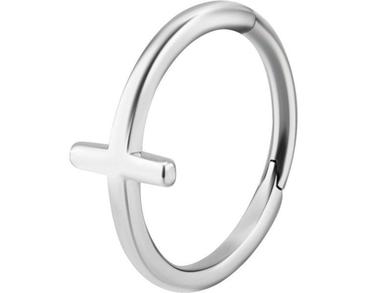 SS 316 HINGED RING (CROSS) 1,2x12mm SS 316 HINGED RING (CROSS) 1,2x12mm