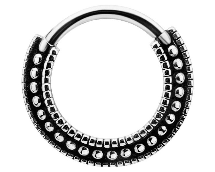 SS 316 HINGED TRIBAL CLICKER SS 316 HINGED TRIBAL CLICKER