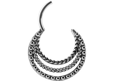 SS 316 HINGED TRIBAL CLICKER