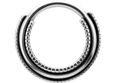 SS 316 HINGED CLICKER (3 ROWS SLANTED)