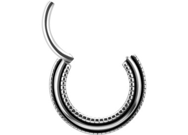SS 316 HINGED CLICKER (3 ROWS SLANTED)
