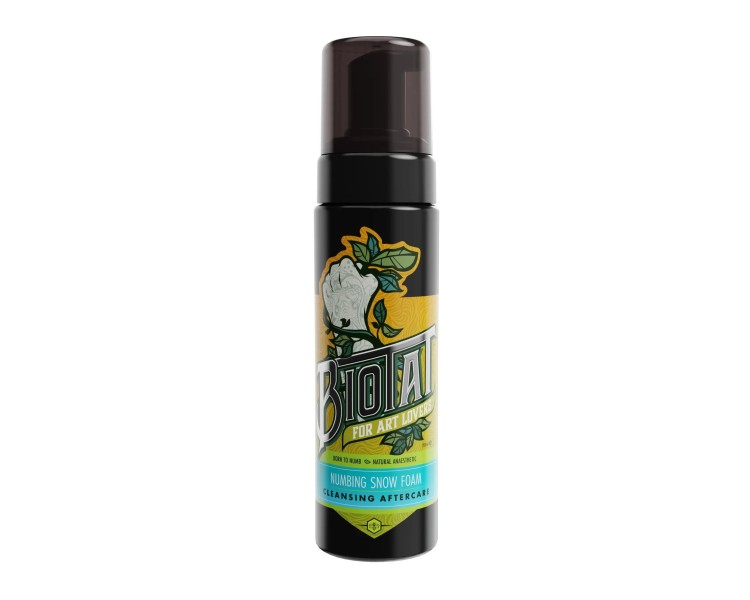 BIOTAT Numbing Snow Foam - Aftercare Cleanser - 200ml biotat BIOTAT Numbing Snow Foam - Aftercare Cleanser - 200ml biotat