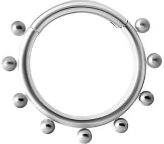SS 316 HINGED CLICKER (BALLS)