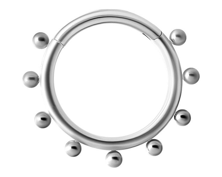 SS 316 HINGED CLICKER (BALLS) SS 316 HINGED CLICKER (BALLS)
