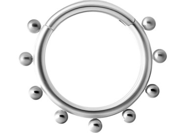 SS 316 HINGED CLICKER (BALLS)