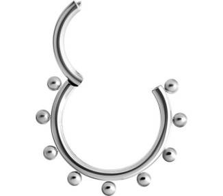 SS 316 HINGED CLICKER (BALLS)