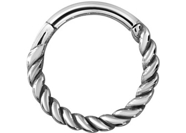 SS 316 HINGED CLICKER (TWISTED ROPE)