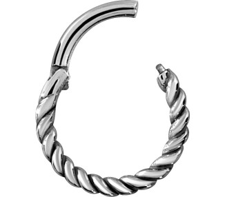 SS 316 HINGED CLICKER (TWISTED ROPE)