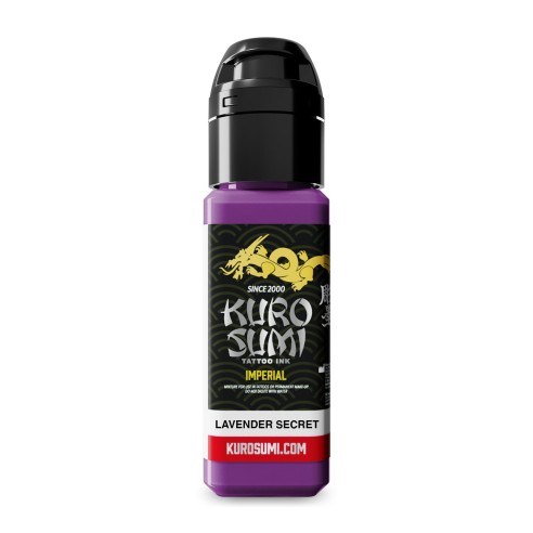 LAVENDER SECRET - Kuro Sumi Imperial - 22ml - Colore Tattoo REACH