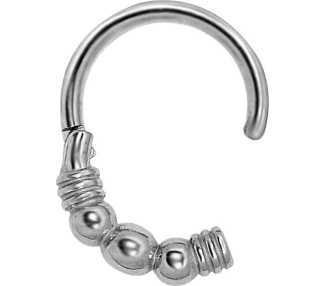 SS 316 HINGED CLICKER (3 BALLS)