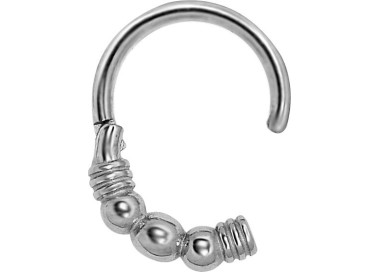 SS 316 HINGED CLICKER (3 BALLS)