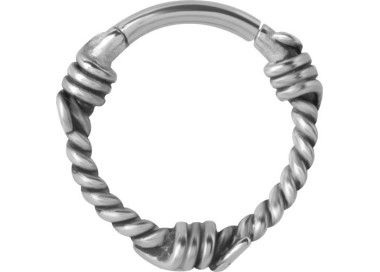 SS 316 HINGED CLICKER (BARBWIRE)