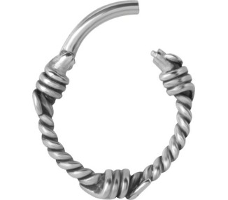 SS 316 HINGED CLICKER (BARBWIRE)
