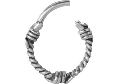SS 316 HINGED CLICKER (BARBWIRE)