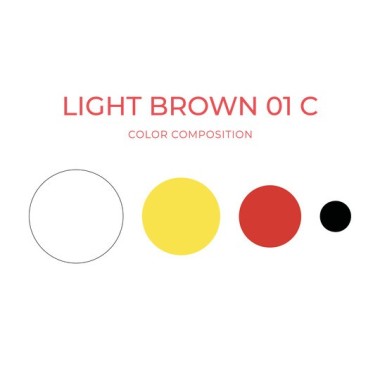 LIGHT BROWN 01 C (Freddo) - Artyst - 10ml - Pigmento PMU REACH 2
