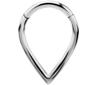 SS 316 PLAIN V SHAPED CLICKER 1,2x8mm