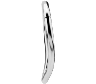SS 316 PLAIN V SHAPED CLICKER 1,2x8mm