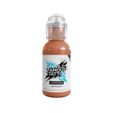 LIGHT CLAY 1 - World Famous Limitless - 30ml - Colore Tattoo REACH