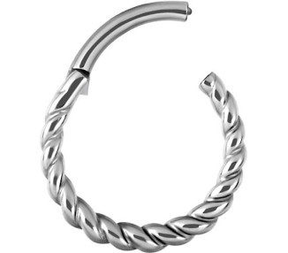 SS 316 HINGED RING TWISTED ROPE