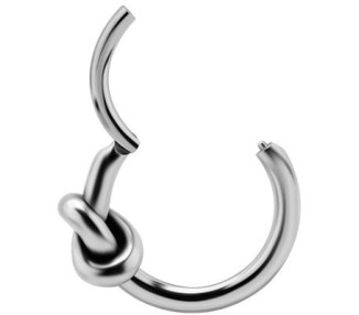 SS 316 ETHNIC HINGED CLICKER 1,2x10mm