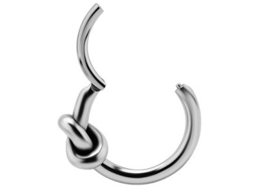 SS 316 ETHNIC HINGED CLICKER 1,2x10mm