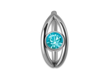 SS 316 JEWELLED HINGED RING