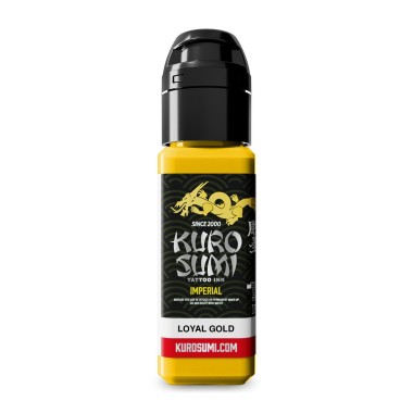 LOYAL GOLD - Kuro Sumi Imperial - 22ml - Colore Tattoo REACH