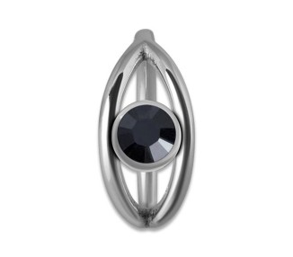 SS 316 JEWELLED HINGED RING