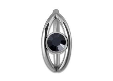 SS 316 JEWELLED HINGED RING