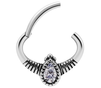 SS 316 HINGED DAITH CLICKER 1,2x6mm WH mod. 10