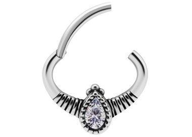 SS 316 HINGED DAITH CLICKER 1,2x6mm WH mod. 10