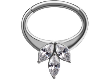 SS 316 HINGED DAITH CLICKER 1,2x6mm WH mod. 03