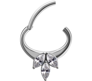 SS 316 HINGED DAITH CLICKER 1,2x6mm WH mod. 03