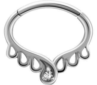 SS 316 HINGED DAITH CLICKER 1,2x6mm WH mod. 05